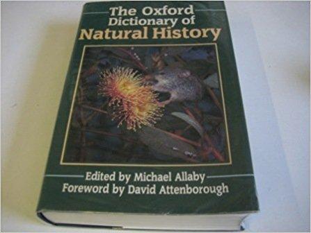 Book The Oxford Dictionary Of Natural History free