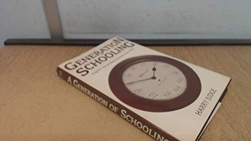 Book A Generation of Schooling: English Secondary Schools Since 1944 free