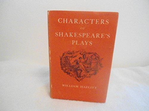 Book Characters Of Shakespeare's Plays (world's Classics) free