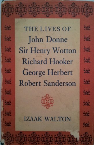 Book Lives of John Donne, Sir Henry Wotton, Richard Hoo (World's Classics) free