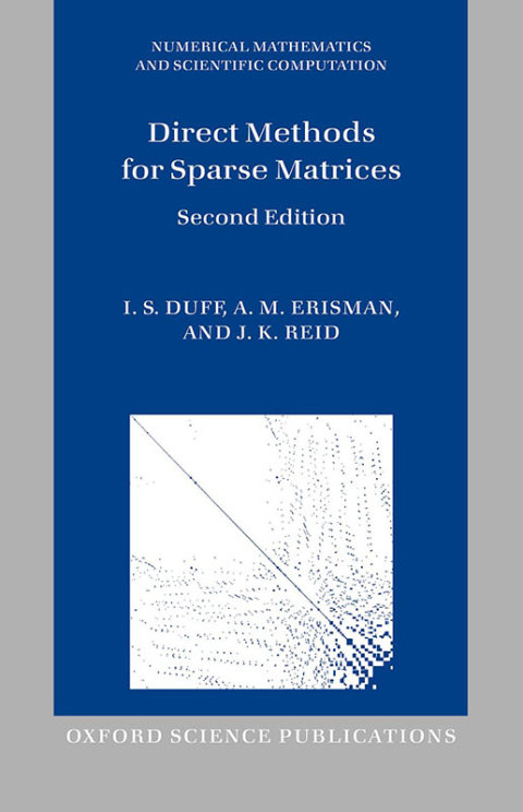 Book Direct Methods for Sparse Matrices (Numerical Mathematics and Scientific Computation) free