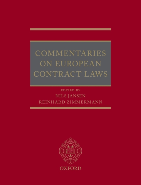 Book Commentaries on European Contract Laws free