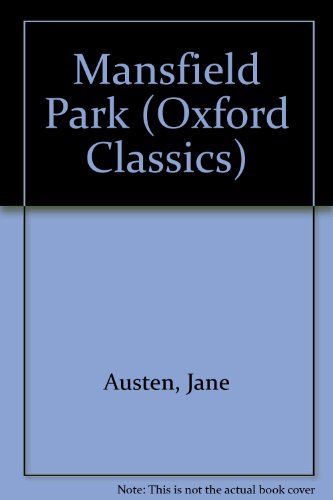 Book Mansfield Park (The World's classics) free