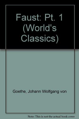 Book Faust: Part One (World's Classics) (Pt. 1) free
