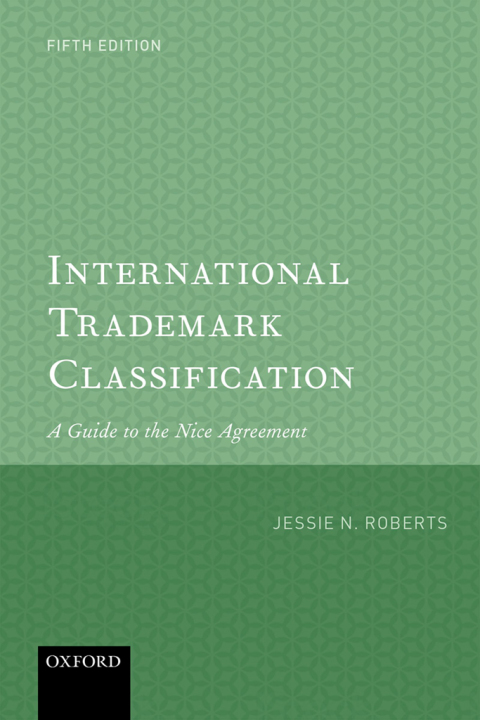 Book International Trademark Classification free