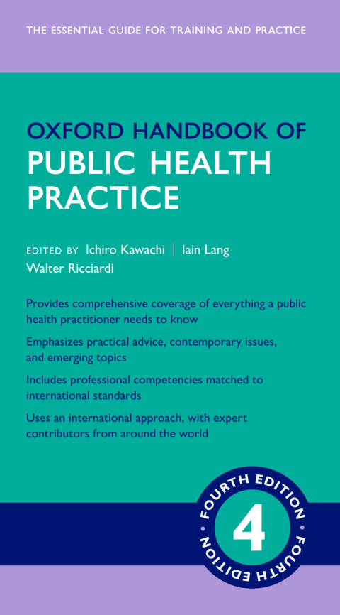Book Oxford Handbook of Public Health Practice 4e free