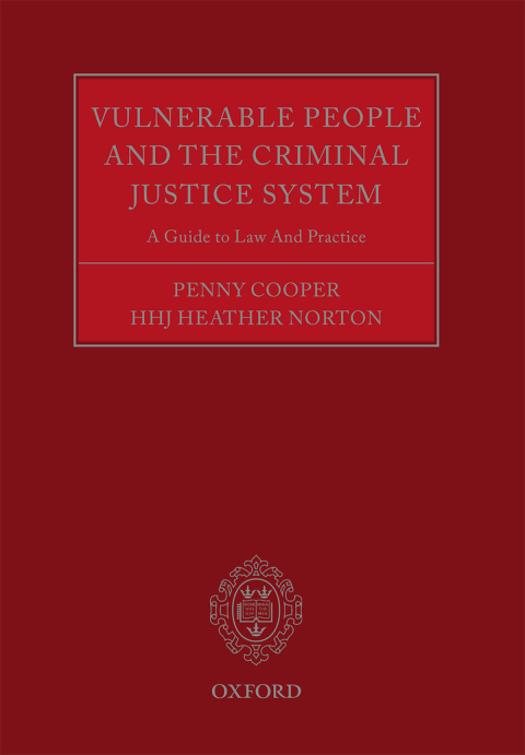 Book Vulnerable People and the Criminal Justice System free