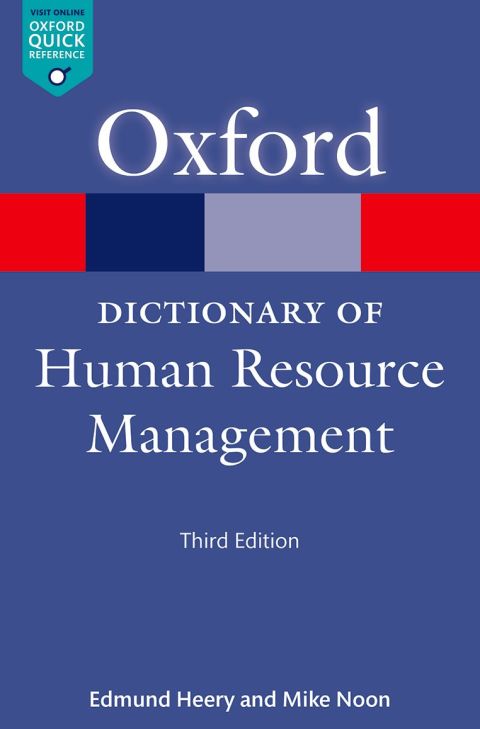 Book A Dictionary of Human Resource Management free