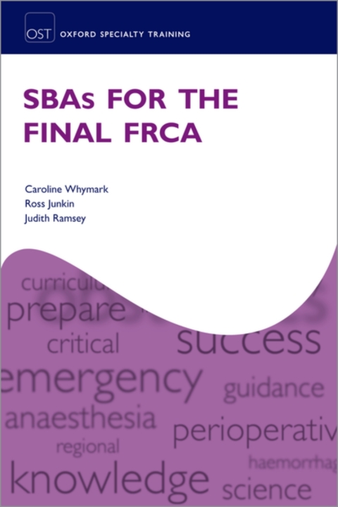 Book SBAs for the Final FRCA free