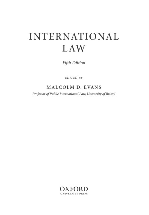 Book International Law free