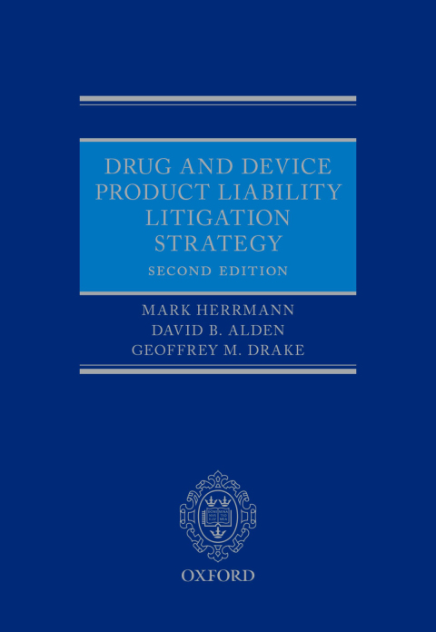 Book Drug and Device Product Liability Litigation Strategy free