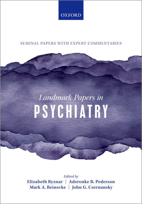 Book Landmark Papers in Psychiatry free