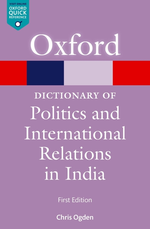 Book A Dictionary of Politics and International Relations in India free