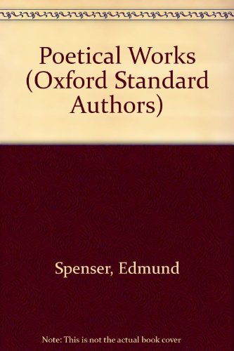 Book Poetical Works (oxford Standard Authors) free