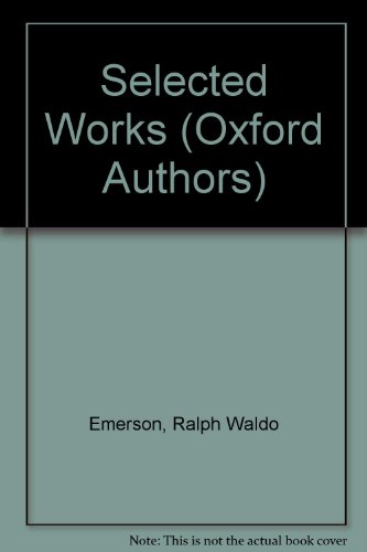 Book Ralph Waldo Emerson (The Oxford Authors) free Book Ralph Waldo Emerson (The Oxford Authors) free