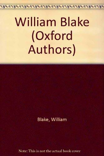 Book William Blake (The Oxford Authors) free
