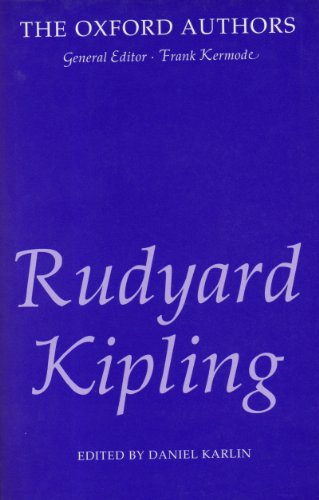 Book Rudyard Kipling (The Oxford Authors) free Book Rudyard Kipling (The Oxford Authors) free