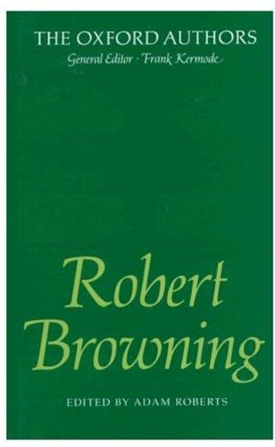 Book Robert Browning : Poems & Letters (Oxford Authors) free