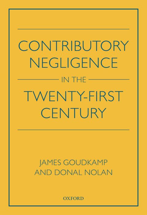 Book Contributory Negligence in the Twenty-First Century free