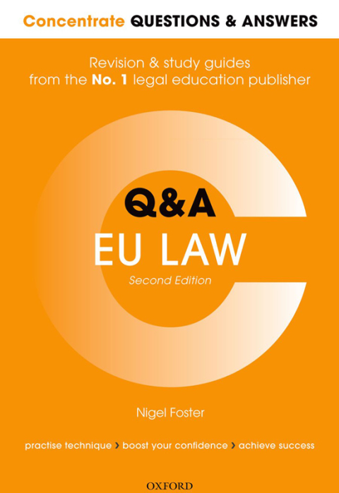 Book Concentrate Questions and Answers EU Law free