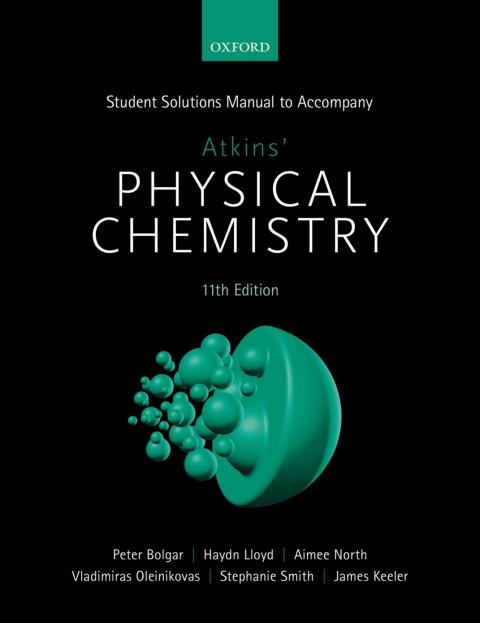 Book Student Solutions Manual to Accompany Atkins' Physical Chemistry free