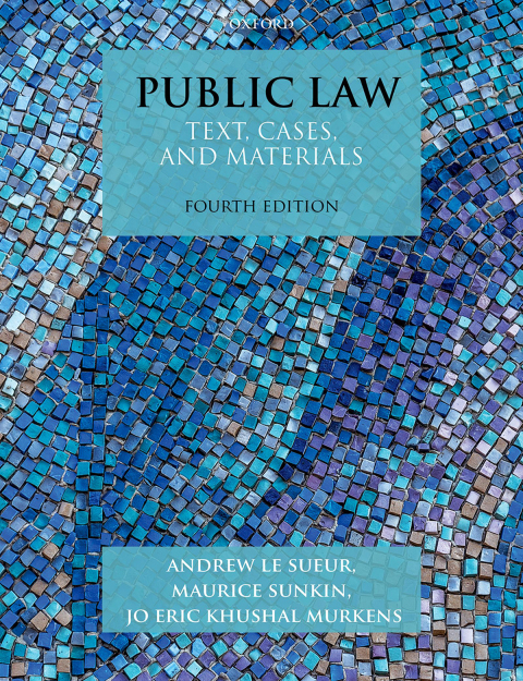 Book Public Law: Text, Cases, and Materials free