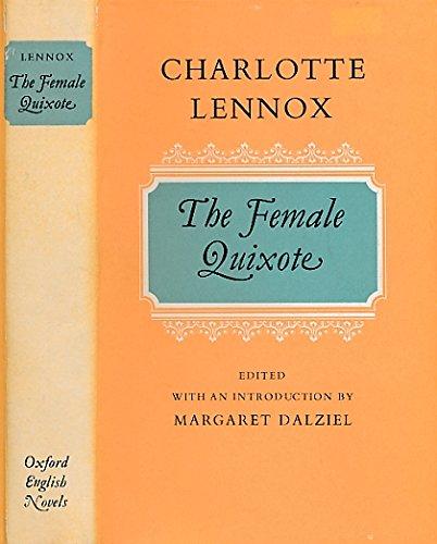 Book The Female Quixote, Or The Adventures Of Arabella (oxford English Novels) free