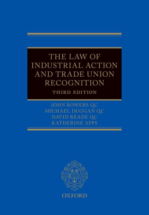 Book The Law of Industrial Action and Trade Union Recognition free