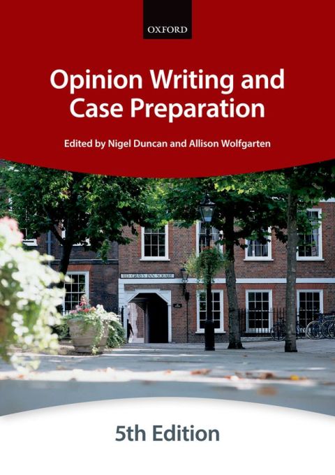 Book Opinion Writing and Case Preparation free