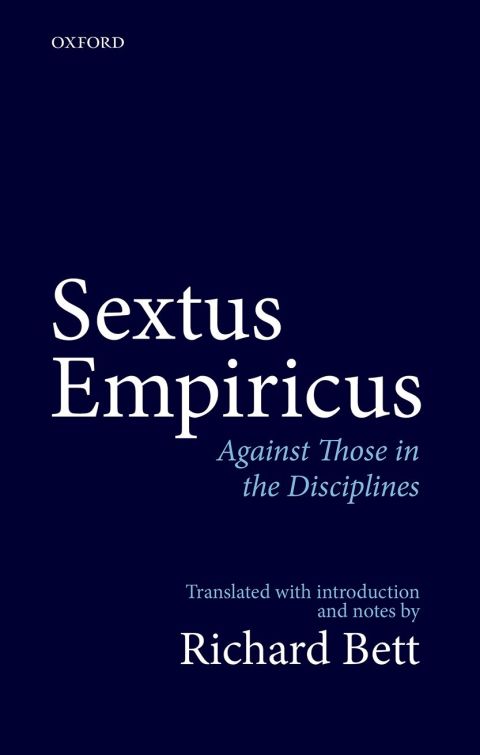 Book Sextus Empiricus: Against Those in the Disciplines free