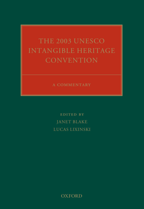 Book The 2003 UNESCO Intangible Heritage Convention free
