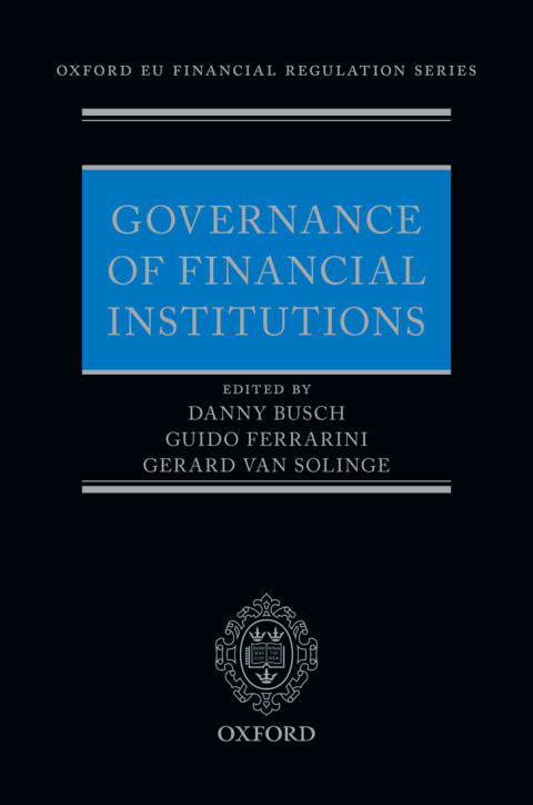 Book Governance of Financial Institutions (Oxford EU Financial Regulation) free