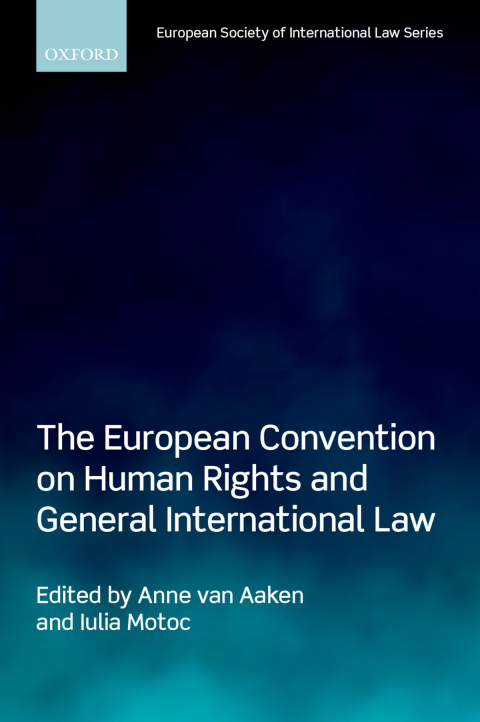 Book The European Convention on Human Rights and General International Law free