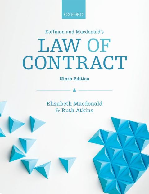 Book Koffman & Macdonald's Law of Contract free