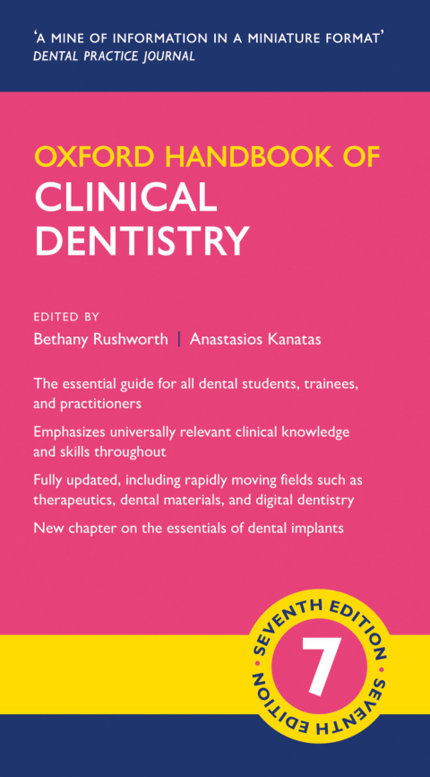 Book Oxford Handbook of Clinical Dentistry (Oxford Medical Handbooks) free