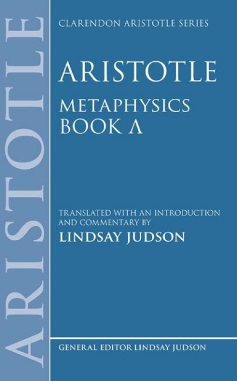 Book Aristotle, Metaphysics Lambda (Clarendon Aristotle Series) free
