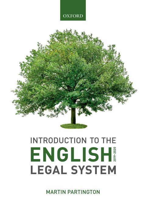 Book Introduction to the English Legal System 2019-2020 free