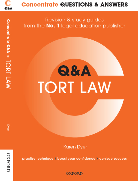 Book Concentrate Questions and Answers Tort Law free