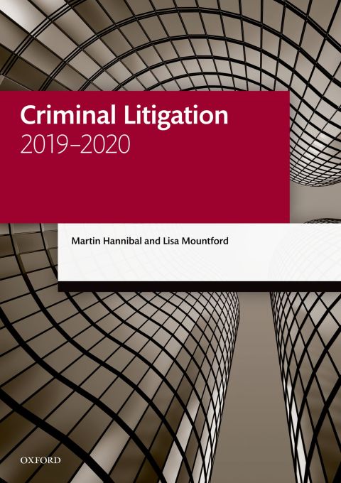 Book Criminal Litigation 2019-2020 free