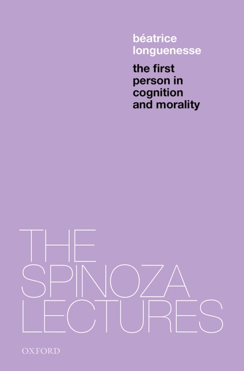 Book The First Person in Cognition and Morality (The Spinoza Lectures) free