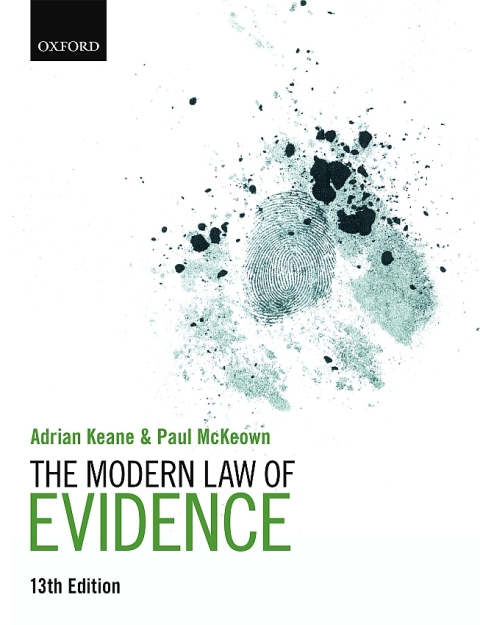 Book The Modern Law of Evidence free