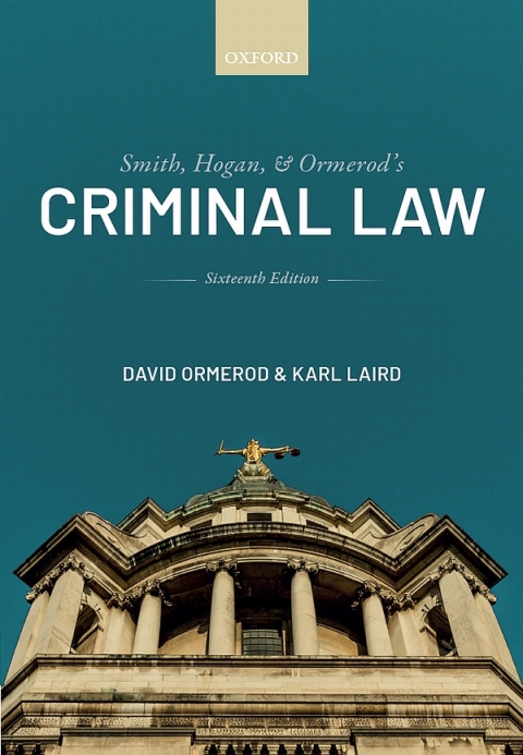 Book Smith, Hogan, and Ormerod's Criminal Law free