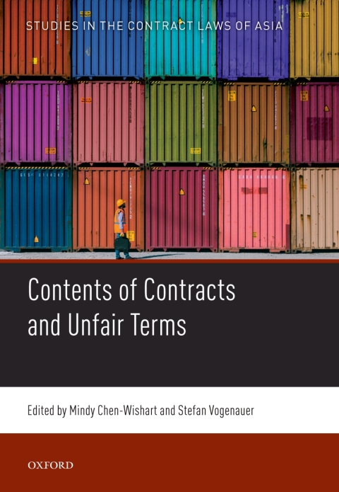 Book Contents of Contracts and Unfair Terms free