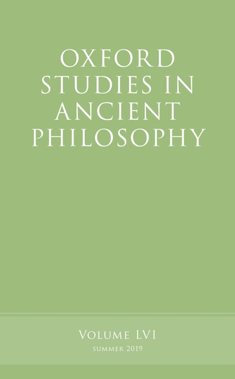 Book Oxford Studies in Ancient Philosophy, Volume 56 free Book Oxford Studies in Ancient Philosophy, Volume 56 free