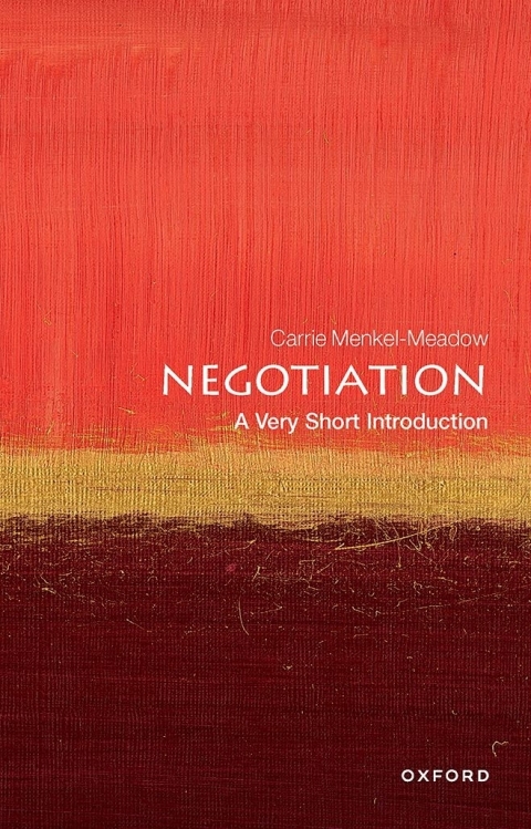 Book Negotiation: A Very Short Introduction free