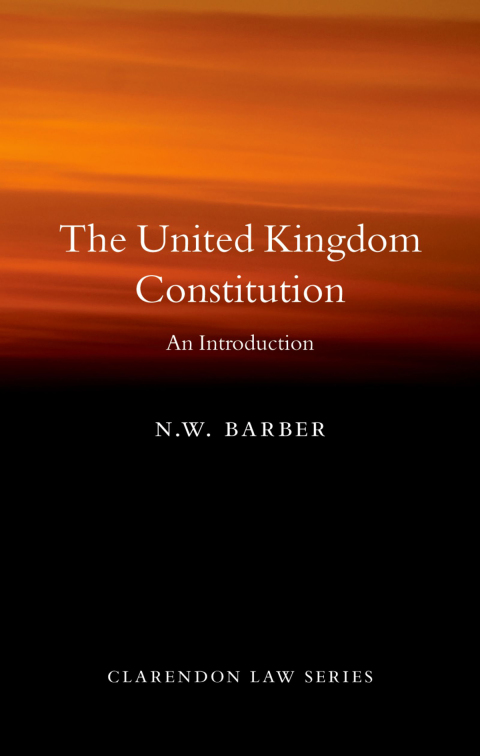 Book The United Kingdom Constitution: An Introduction free