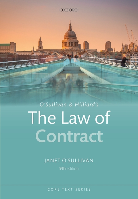 Book O'Sullivan & Hilliard's The Law of Contract free