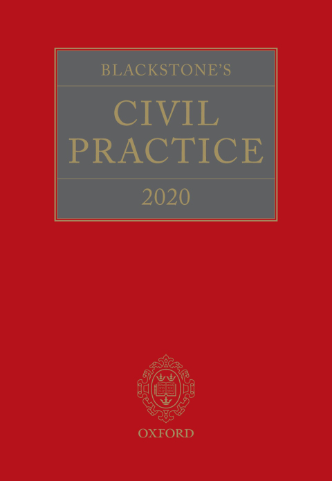 Book Blackstone's Civil Practice 2020 free