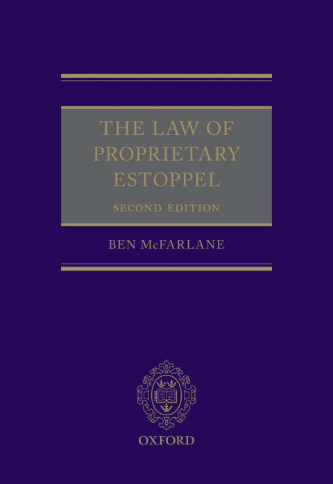 Book The Law of Proprietary Estoppel free
