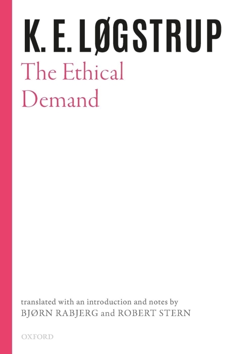 Book The Ethical Demand (Selected Works of K.E. Logstrup) free